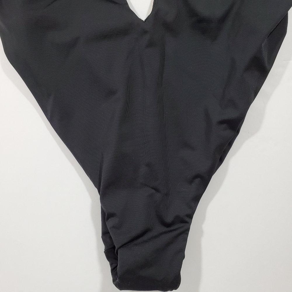 NWT Bikini Lab Plunge Bow Front One Peice Swimsuit - Picture 6 of 13